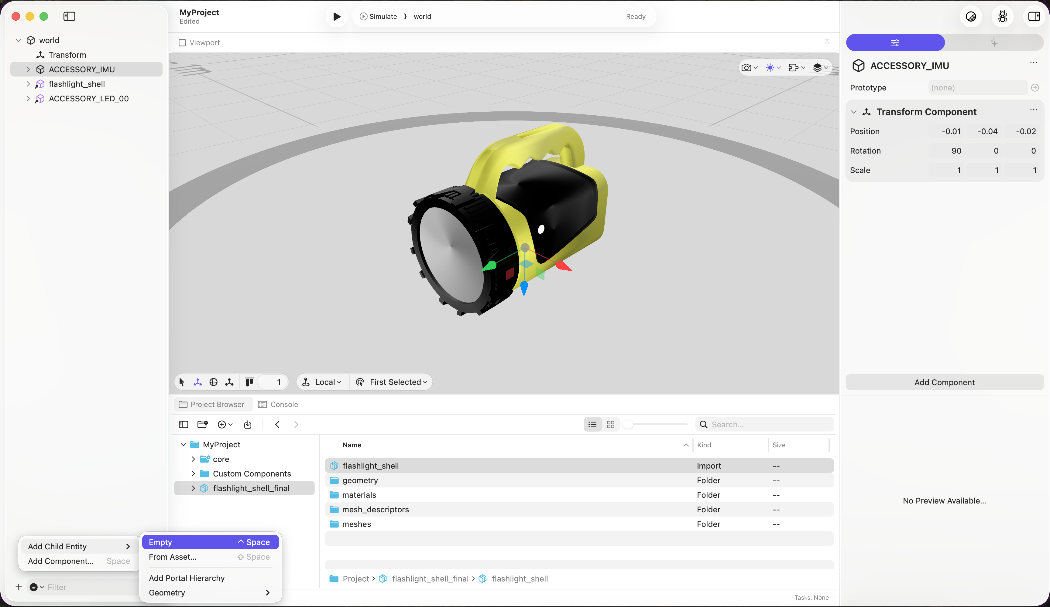 Preparing spatial accessories for tracking in your visionOS app | Apple ...