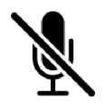Template image for audio input mute