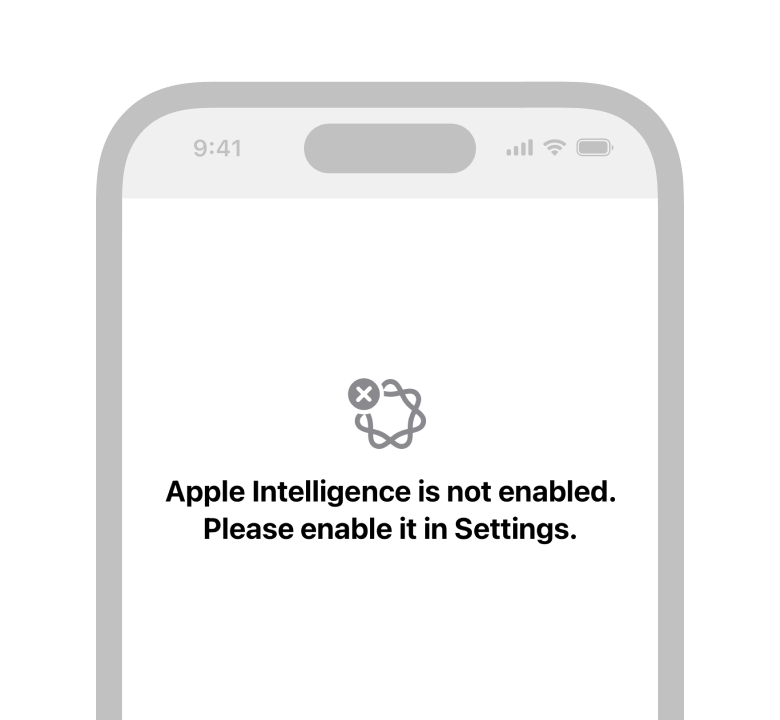 Generate structured content | Apple Developer Documentation