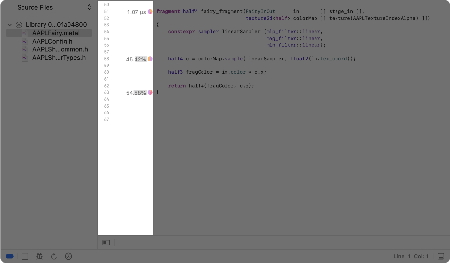 Inspecting shaders | Apple Developer Documentation