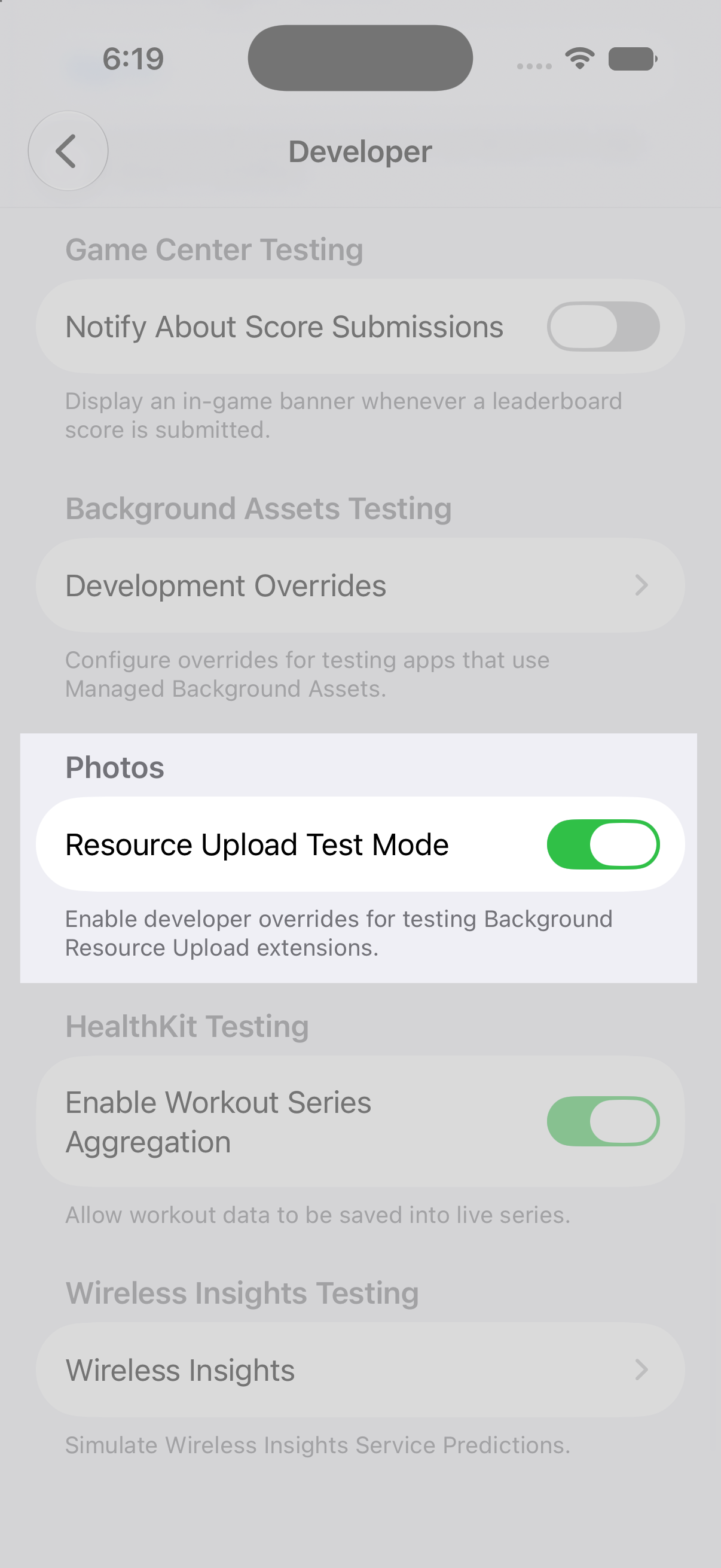 Uploading asset resources in the background | Apple Developer Documentation