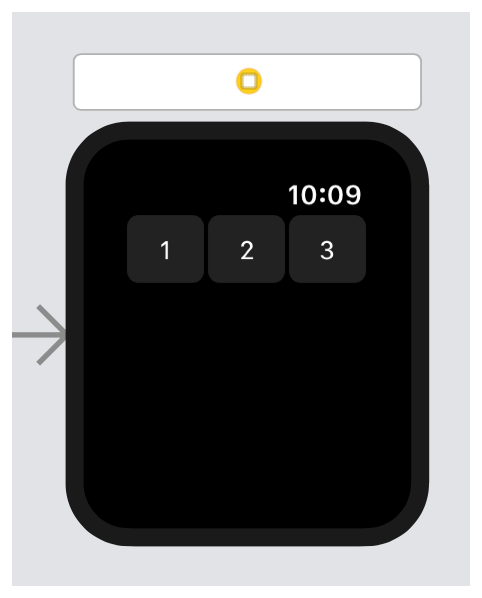 A screenshot with a Group containing a horizontal stack of buttons.