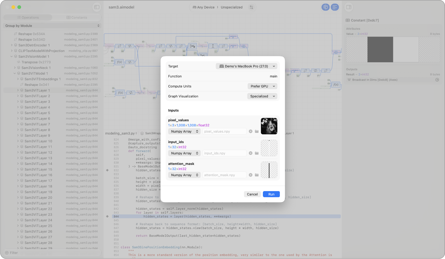 Inspecting Core AI models with Core AI Debugger | Apple Developer ...