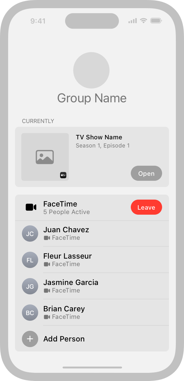 Joining and managing a shared activity | Apple Developer Documentation