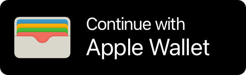 An illustration of a Continue with Apple Wallet button.