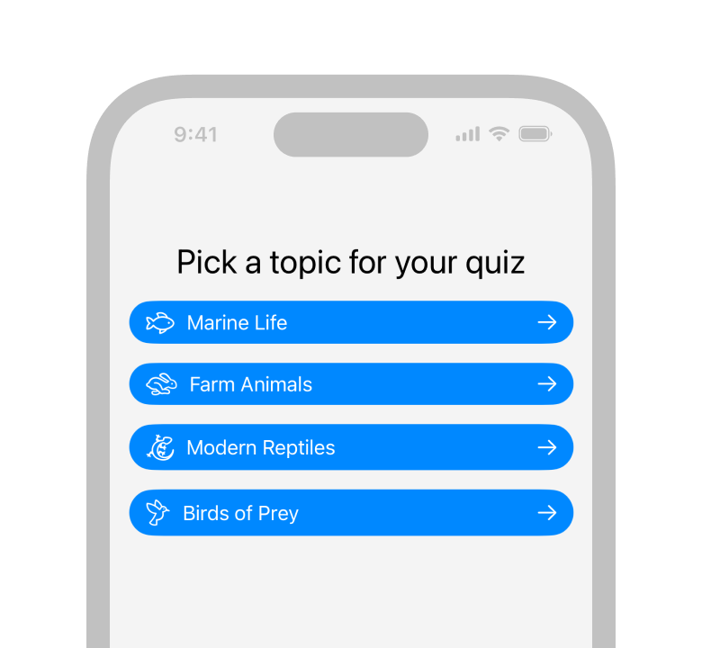 Generate structured content | Apple Developer Documentation