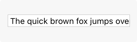 Text fields | Apple Developer Documentation