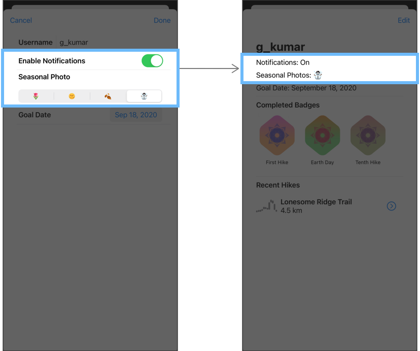 Working With Ui Controls Swiftui Tutorials Apple Developer Documentation