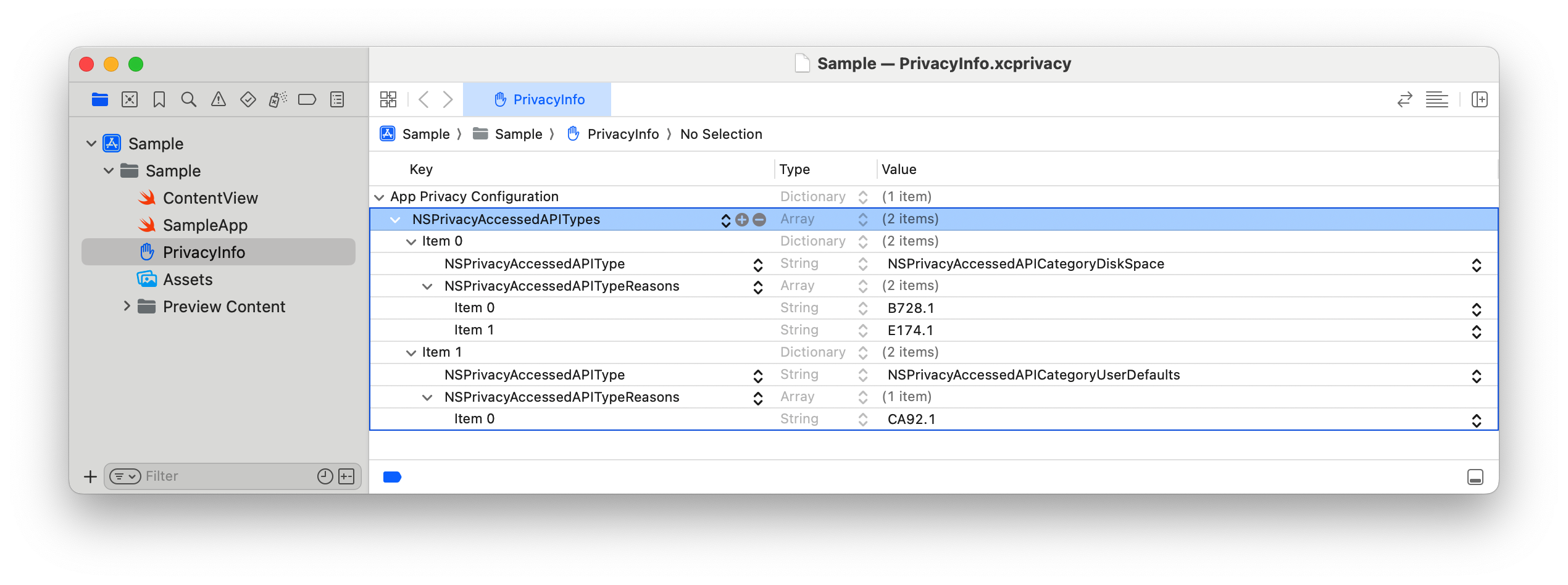 TN3183: Adding required reason API entries to your privacy manifest ...