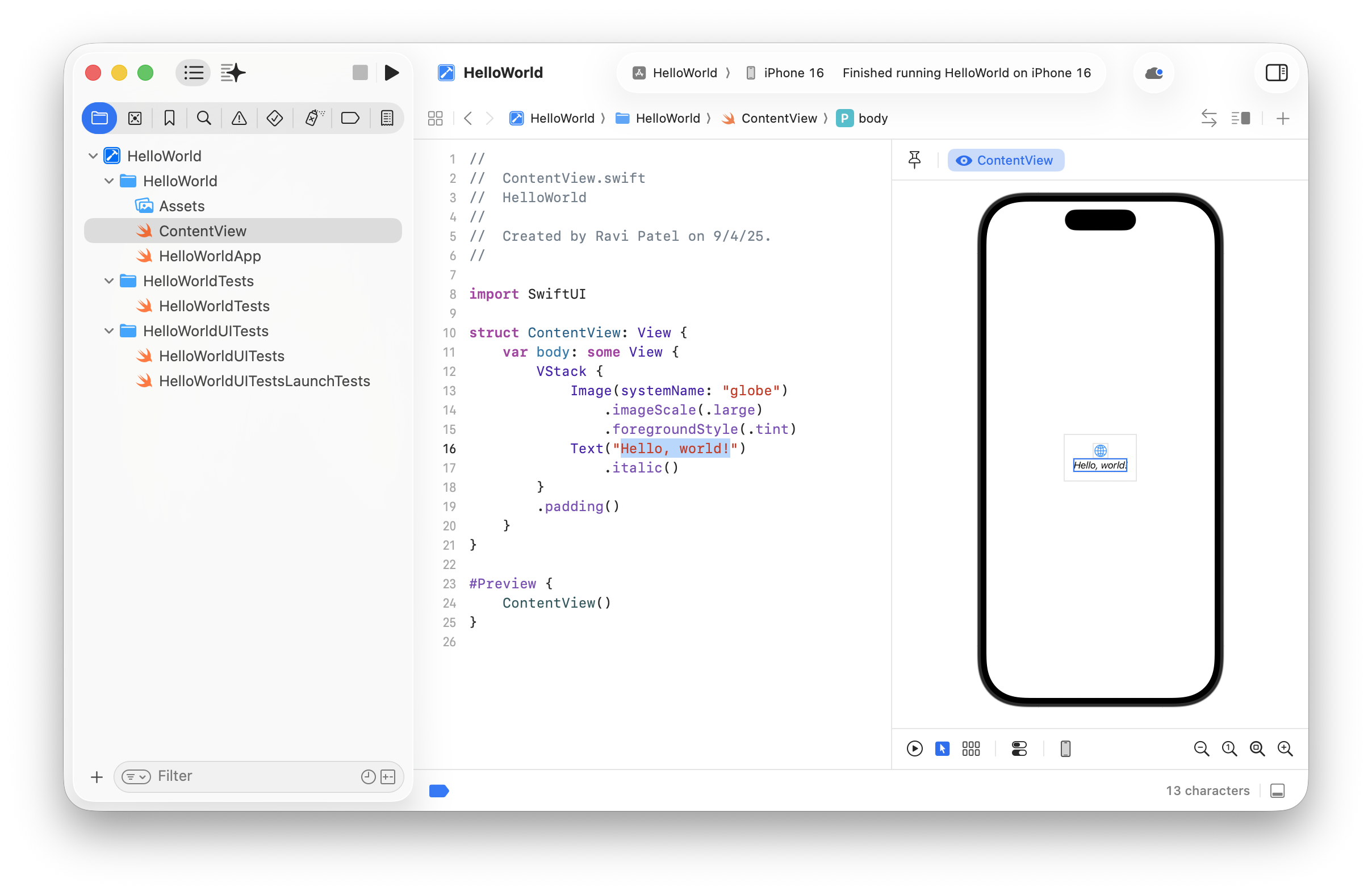 Creating your app’s interface with SwiftUI | Apple Developer Documentation