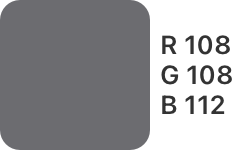 R-108,G-108,B-112