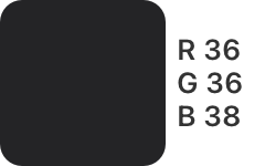 R-36,G-36,B-38