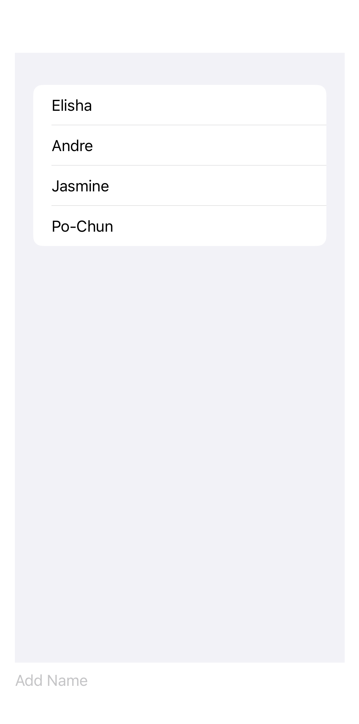 Create dynamic content | Apple Developer Documentation