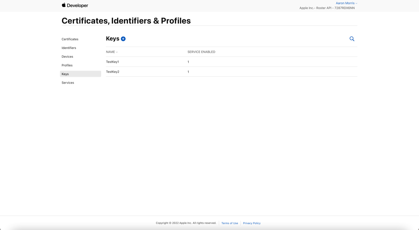 Obtaining information about people and classes | Apple Developer ...