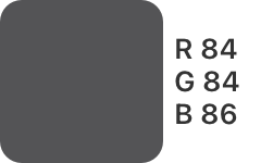 R-84,G-84,B-86