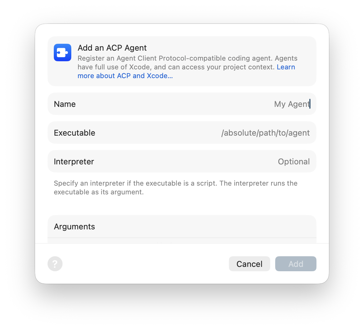 Setting up coding intelligence | Apple Developer Documentation