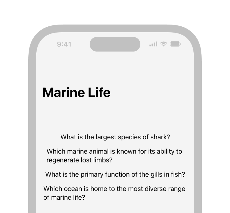 Generate structured content | Apple Developer Documentation