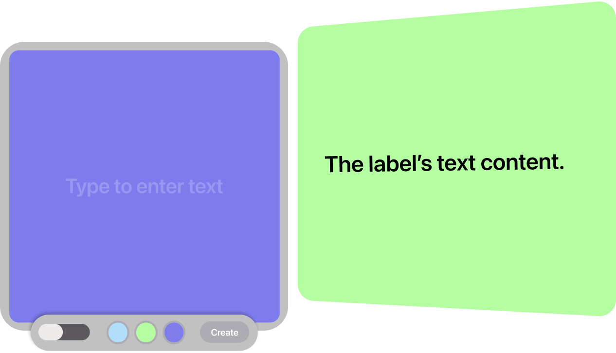 Present common controls in an ornament | Apple Developer Documentation