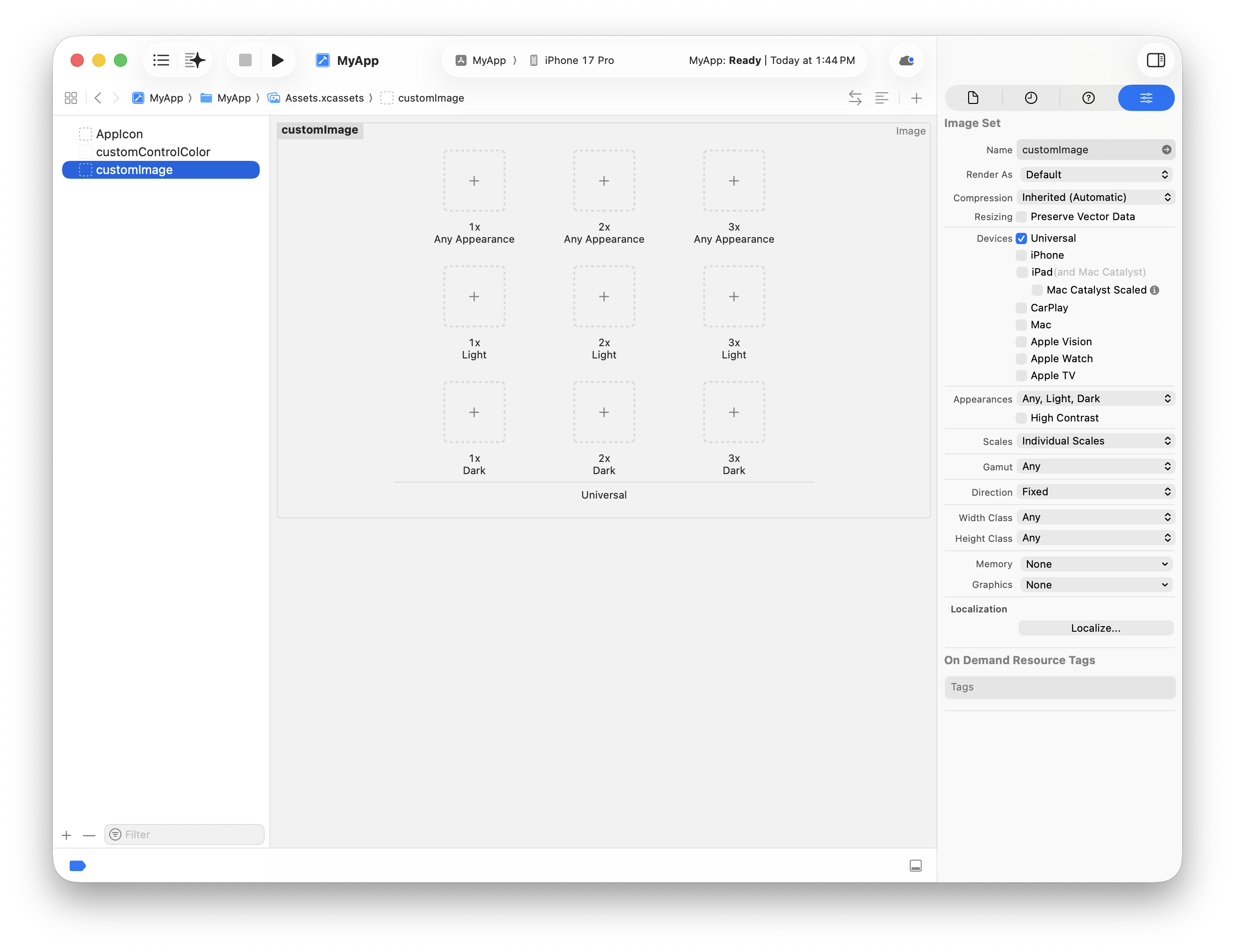 Providing images for different appearances | Apple Developer Documentation