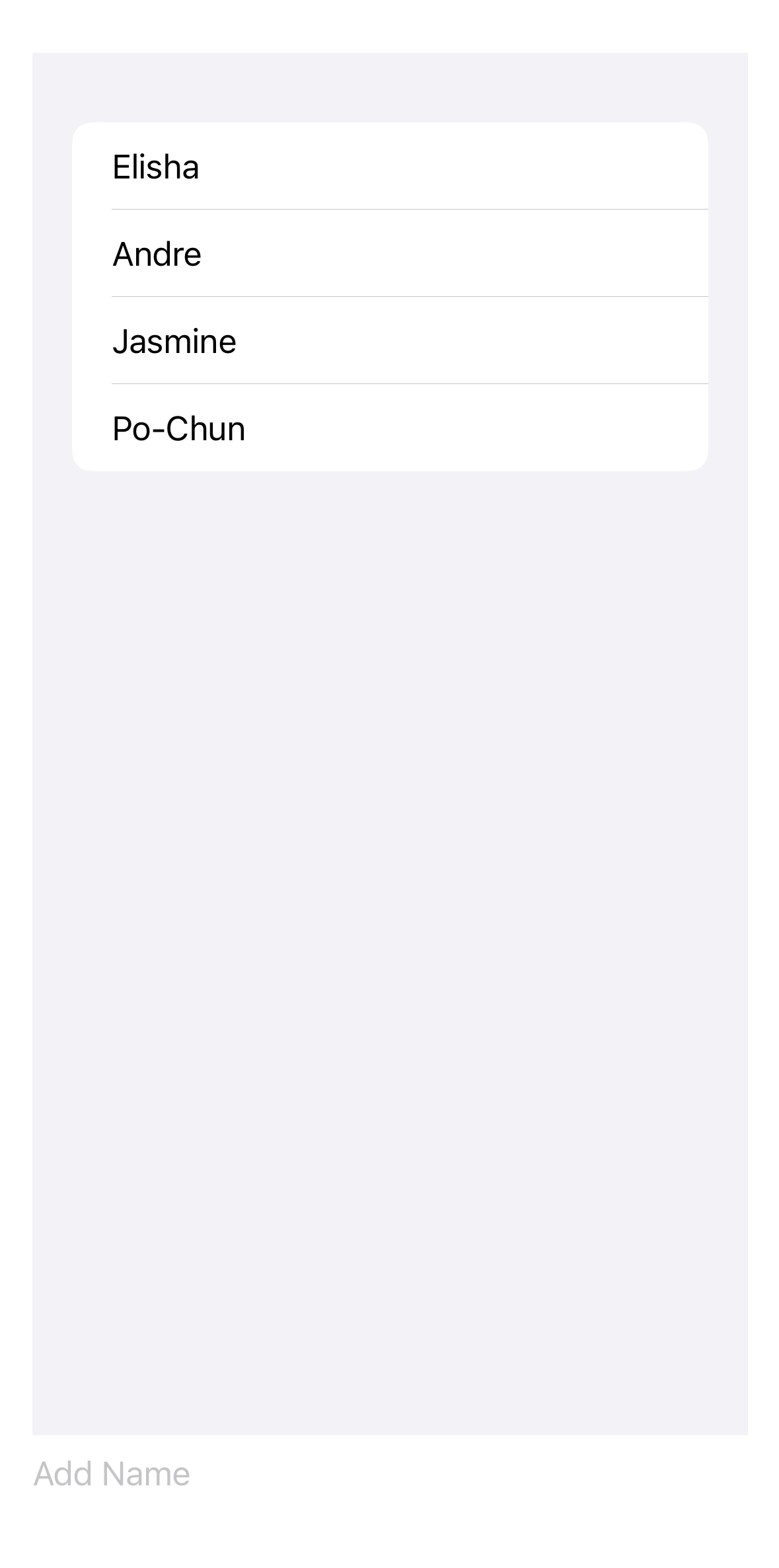 Create dynamic content | Apple Developer Documentation