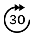 Template image for skip ahead 30 seconds