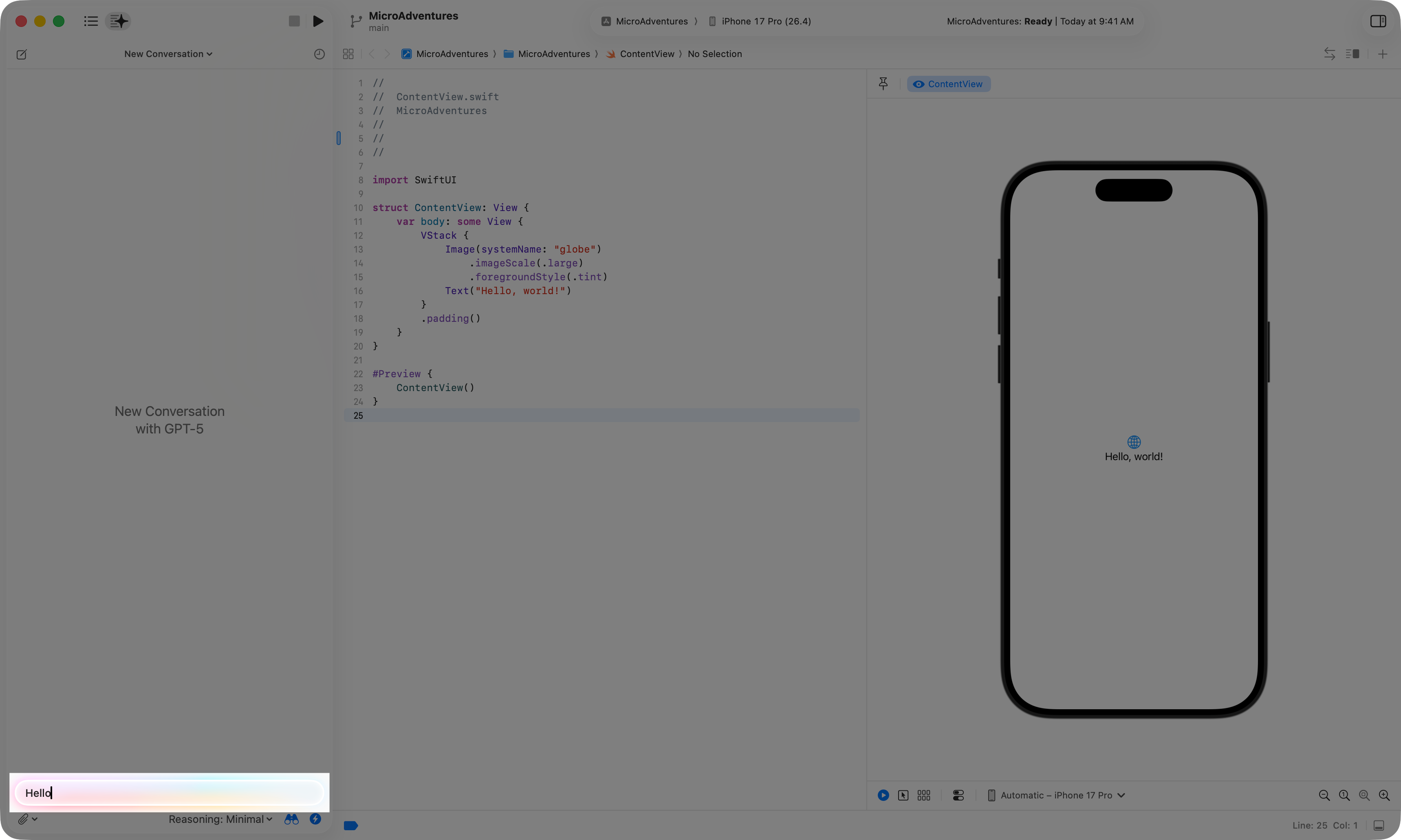 New: Discover coding intelligence | Apple Developer Documentation