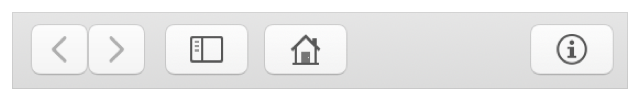 Toolbar items in Safari