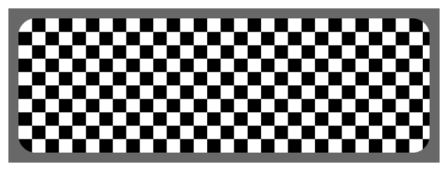 Shape node with checkerboard fill