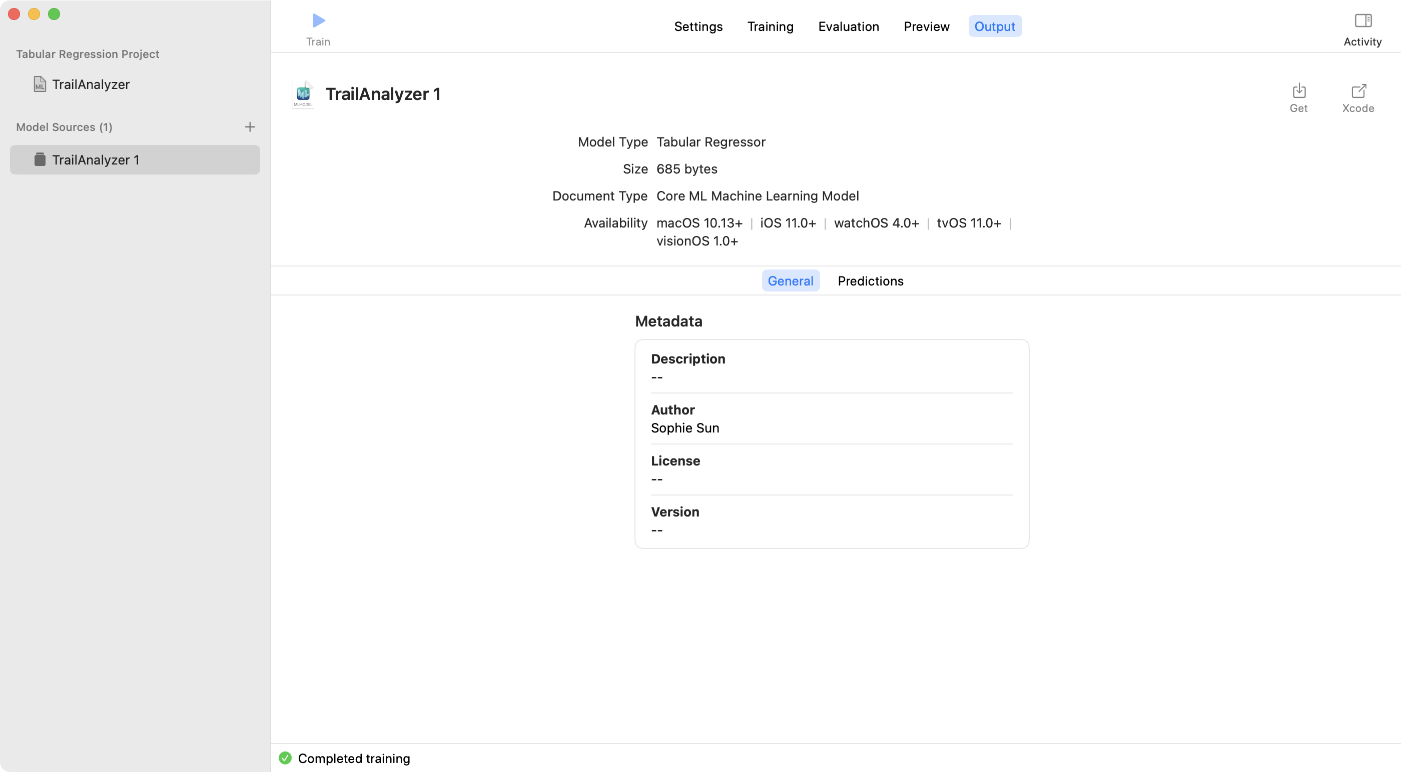 Train a Core ML model | Apple Developer Documentation