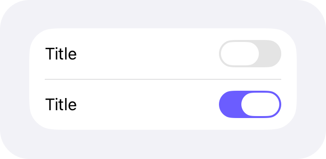 Toggles | Apple Developer Documentation