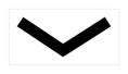 A black chevron pointing down.