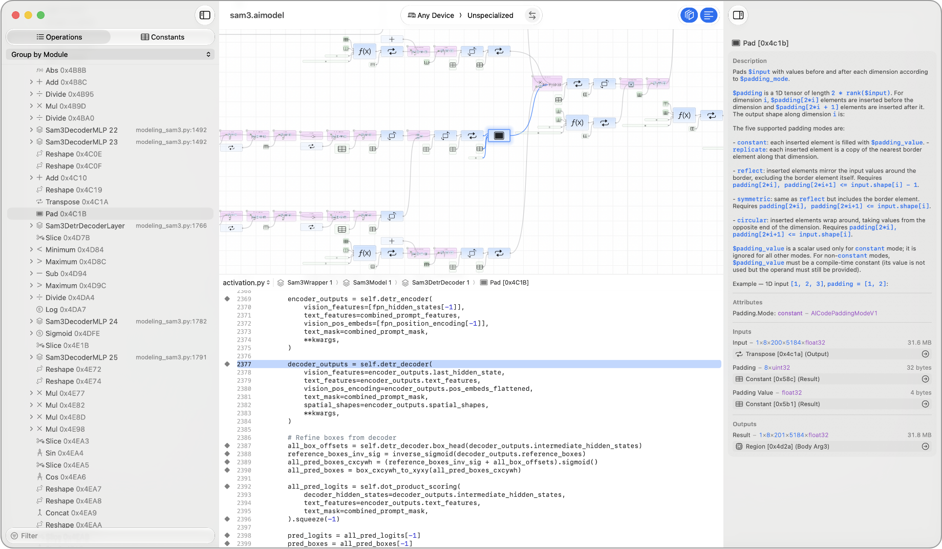 Inspecting Core AI models with Core AI Debugger | Apple Developer ...