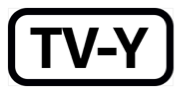 The phrase T V dash Y, inside a black rectangle with rounded corners.