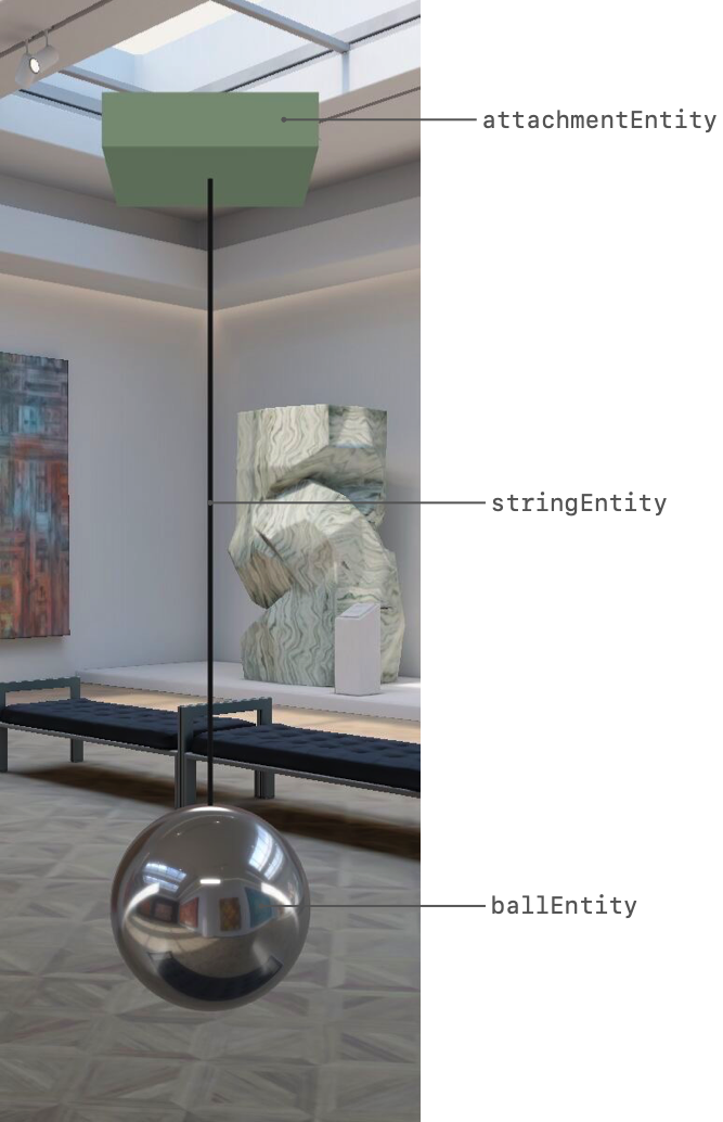 Simulating physics joints in your RealityKit app | Apple Developer ...