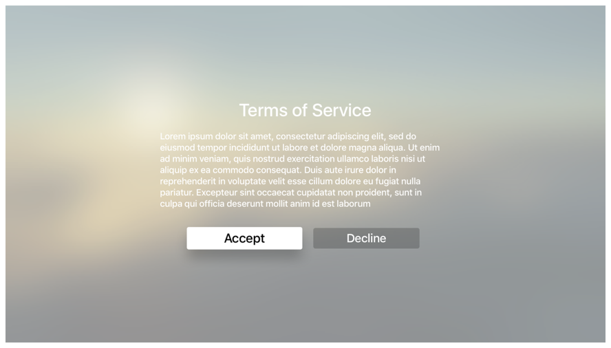 descriptiveAlertTemplate | Apple Developer Documentation