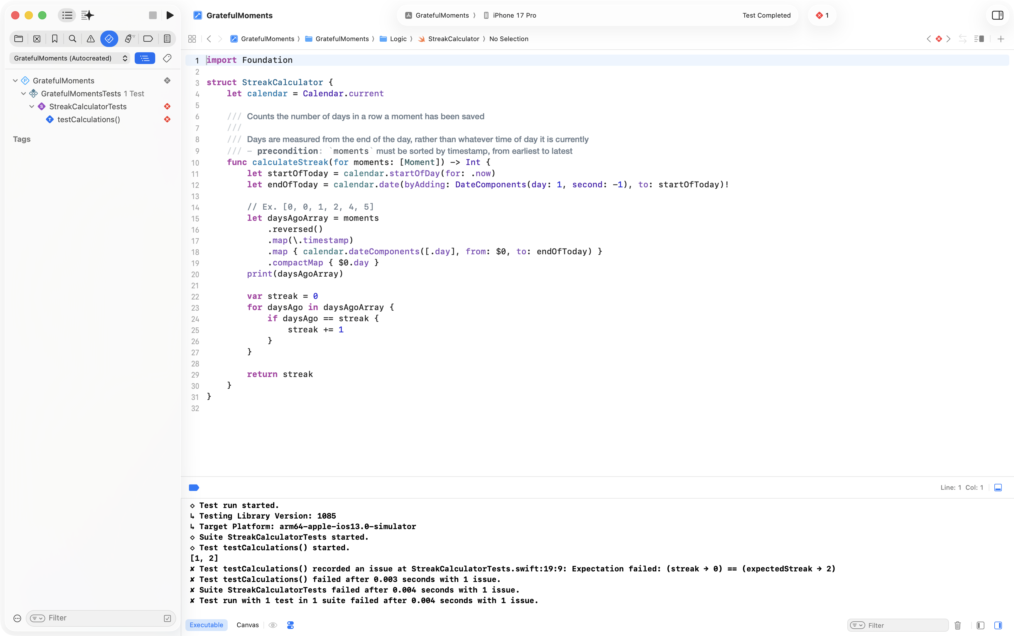 Investigate and fix a bug | Apple Developer Documentation