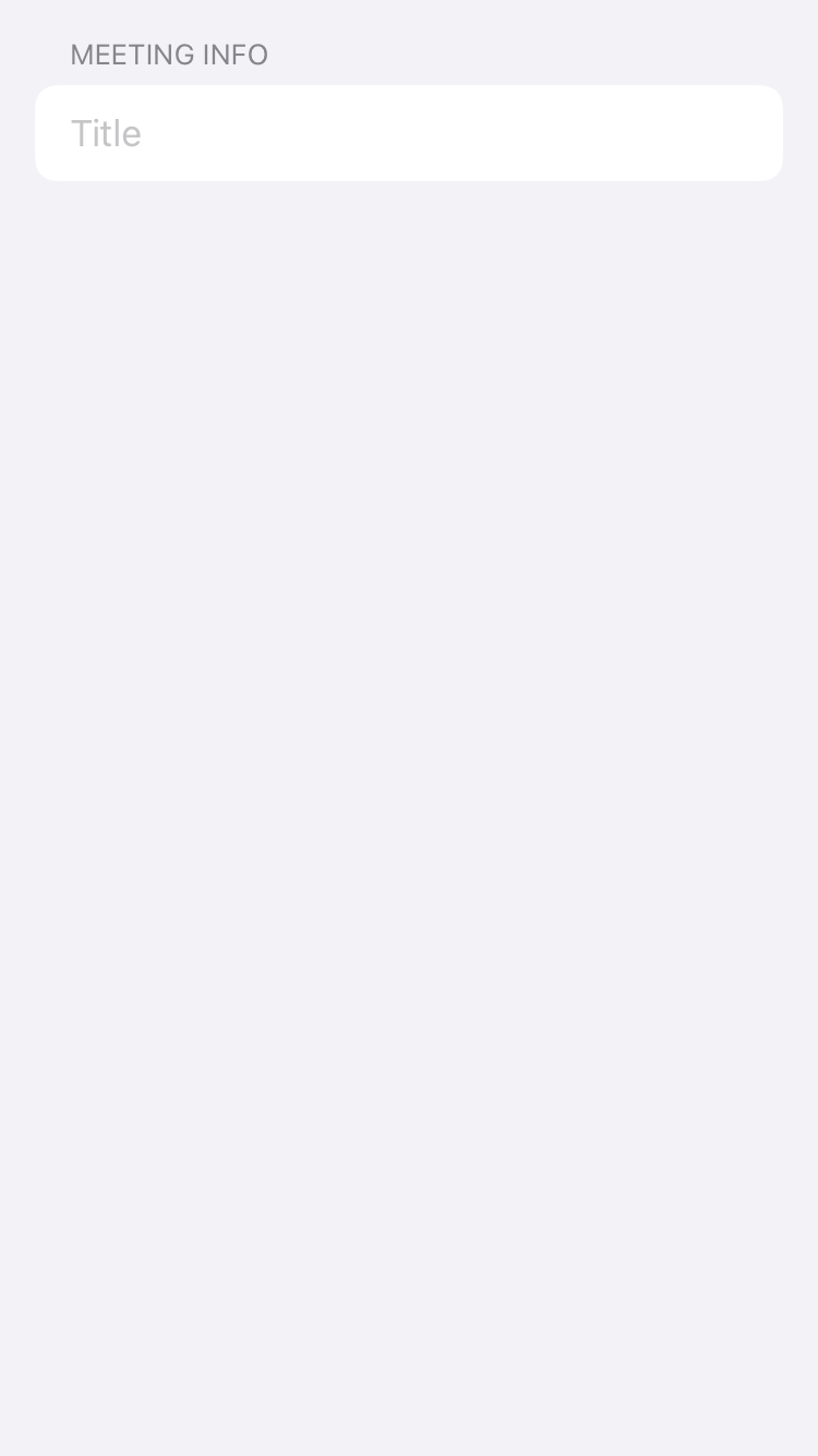 Creating the edit view | Apple Developer Documentation