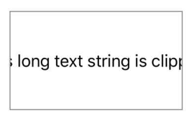 Screenshot showing text clipped to its frame.