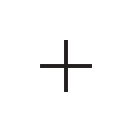 A plus symbol.