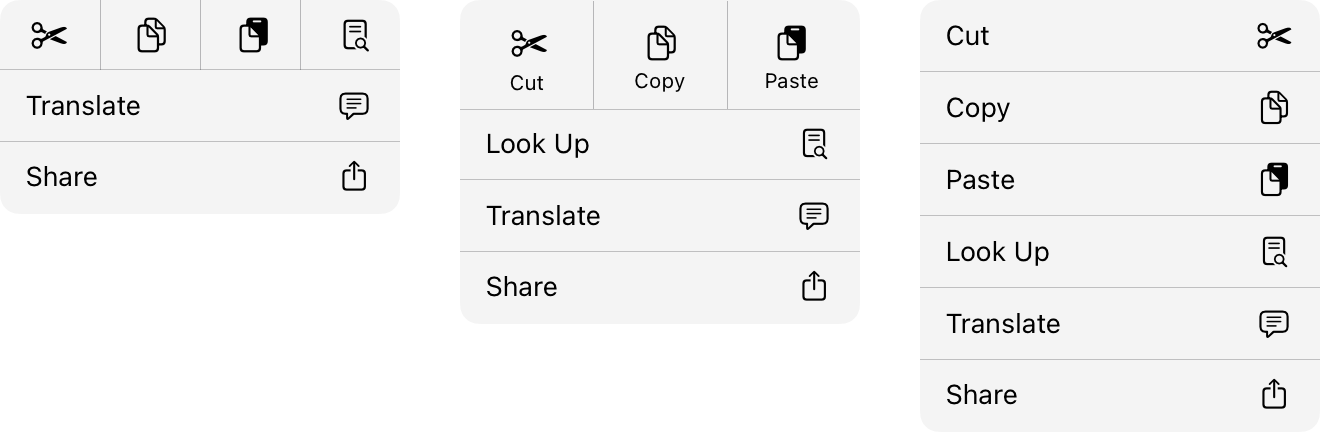 Menus | Apple Developer Documentation