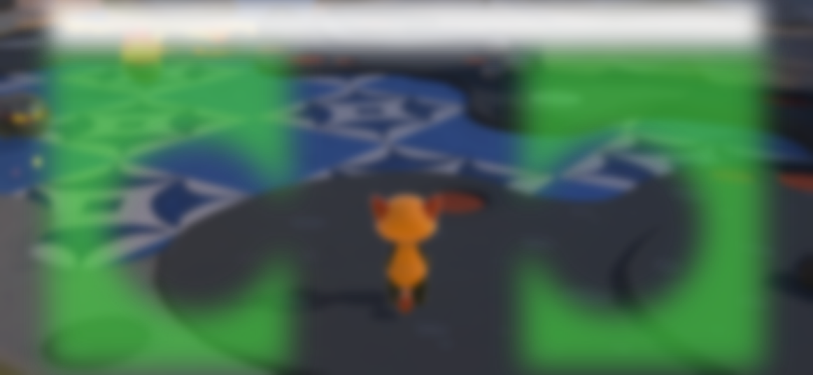 A graphic that shows ideal placement for touch controls for an iPhone in landscape orientation.