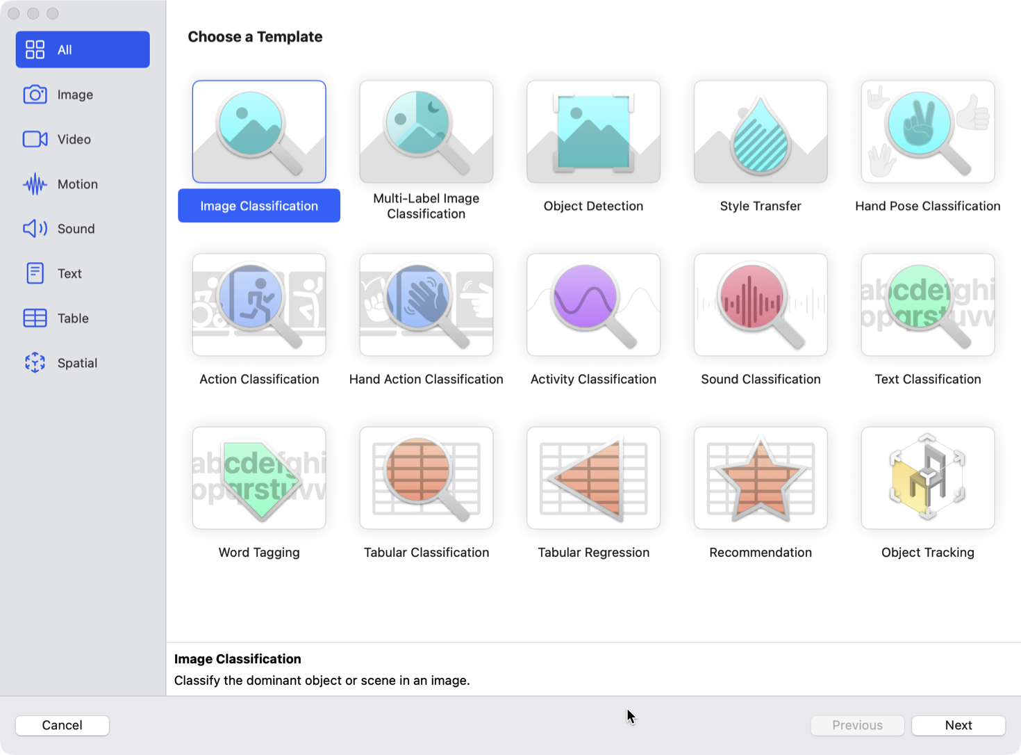 Generative models and machine learning | Apple Developer Documentation