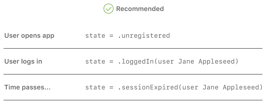 Maintaining State in Your Apps | Apple Developer Documentation