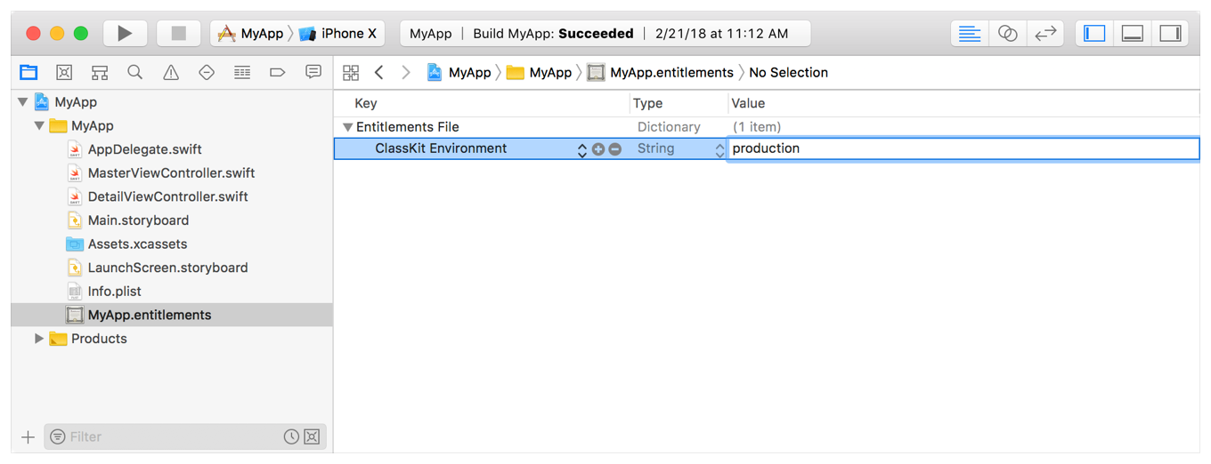 Testing your ClassKit app during development | Apple Developer ...