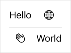 A screenshot of items arranged in a grid. The upper-left