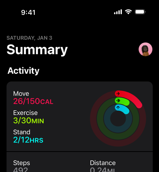 Activity rings | Apple Developer Documentation