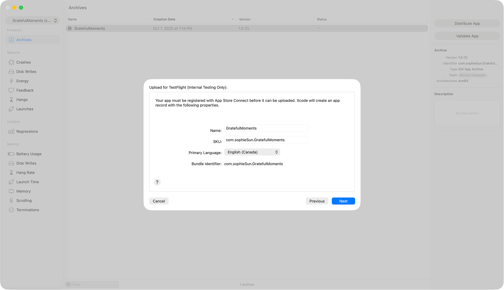 Test your beta app | Apple Developer Documentation